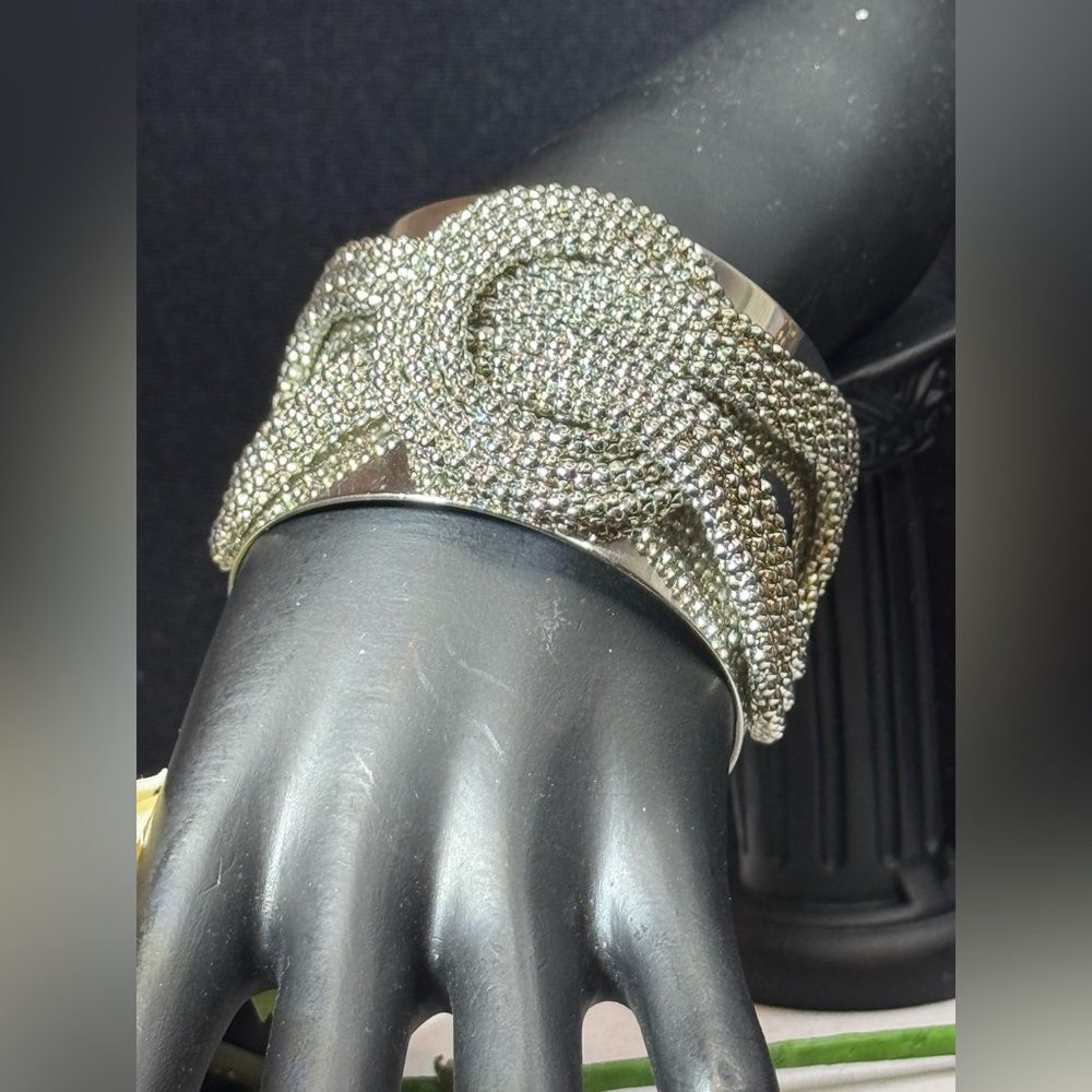 NWOT Silver Tone Cuff Bracelet